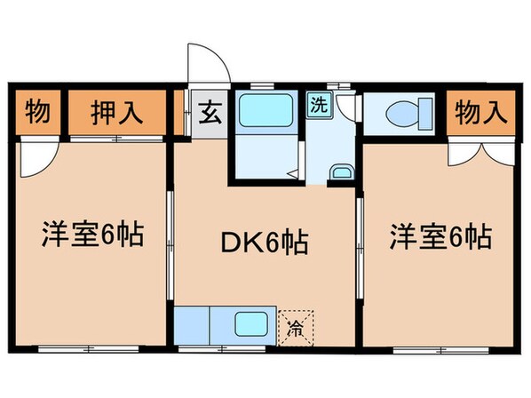 サンクレスト綱島の物件間取画像